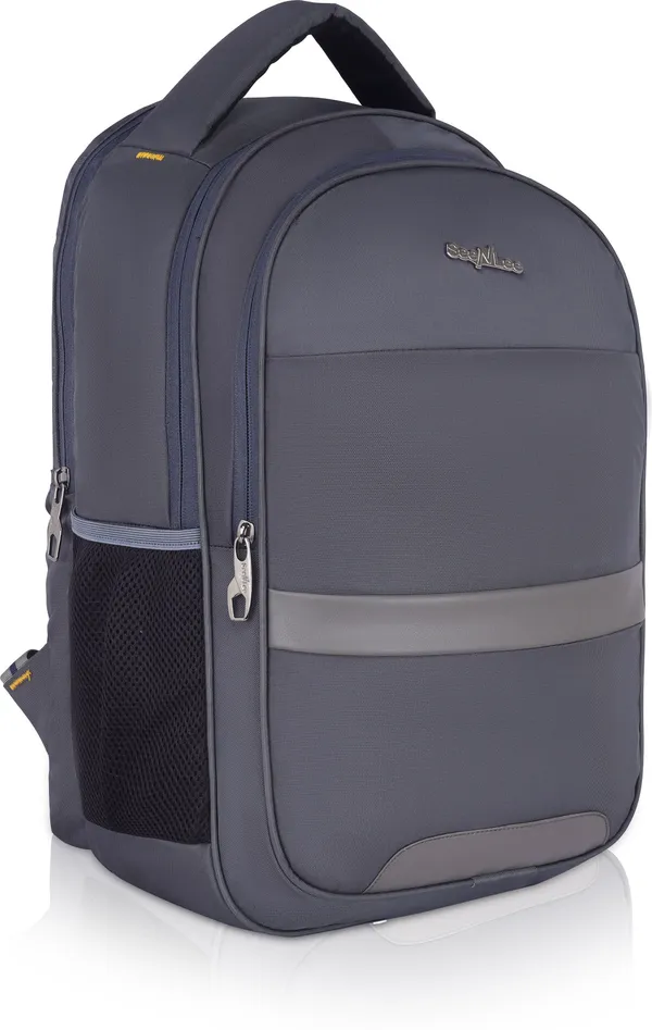 Grey_Premium_Polyester_Backpack_For_Men_&_Women