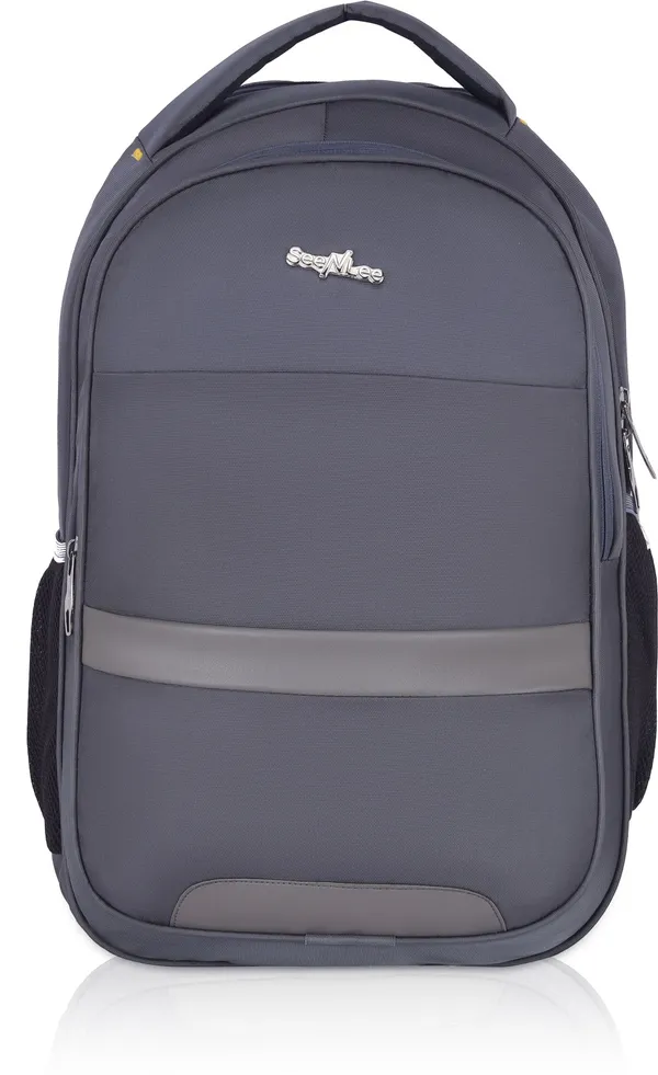 Grey_Premium_Polyester_Backpack_For_Men_&_Women