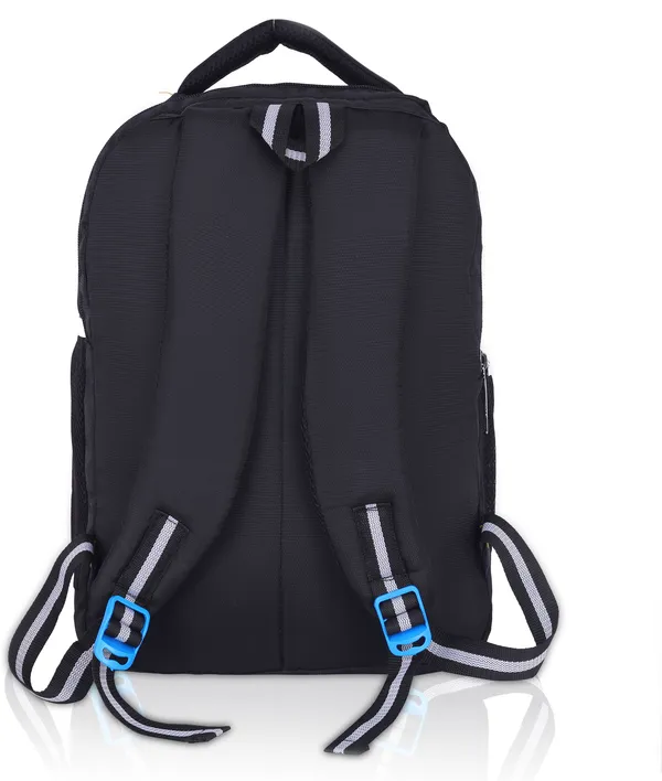 Black_Premium_Polyester_Backpack_For_Men_&_Women