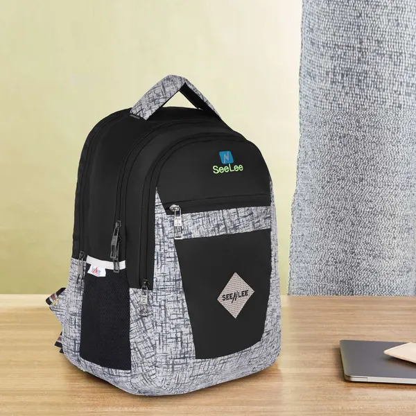 Black_Premium_Polyester_,_Nylon_&_Pu_Backpack_For_Men_&_Women