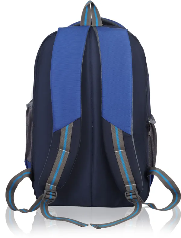 Blue_Premium_Polyester_&_Pu_Backpack_For_Women