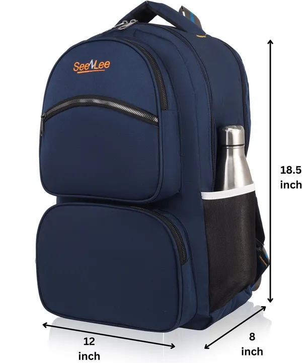 Blue_Premium_Pu_&_Polyester_Backpack_For_Men_&_Women