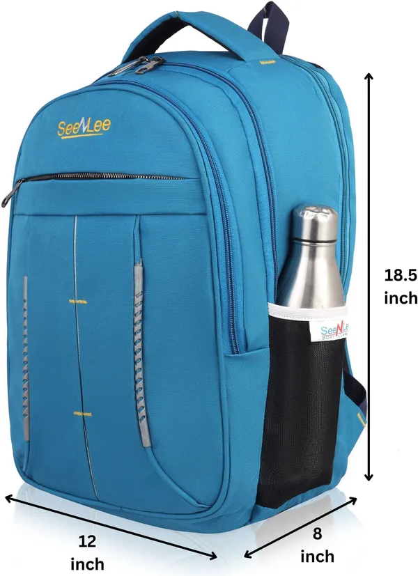 Blue_Premium_Pu_&_Polyester_Backpack_For_Men_&_Women
