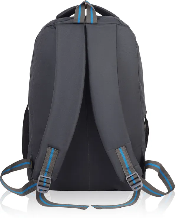 Grey_Premium_Pu_&_Polyester_Backpack_For_Men_&_Women