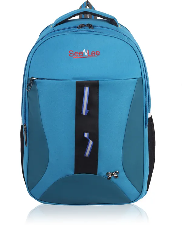 Blue_Premium_Pu_&_Polyester_Backpack_For_Men_&_Women