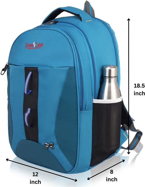 Blue_Premium_Pu_&_Polyester_Backpack_For_Men_&_Women