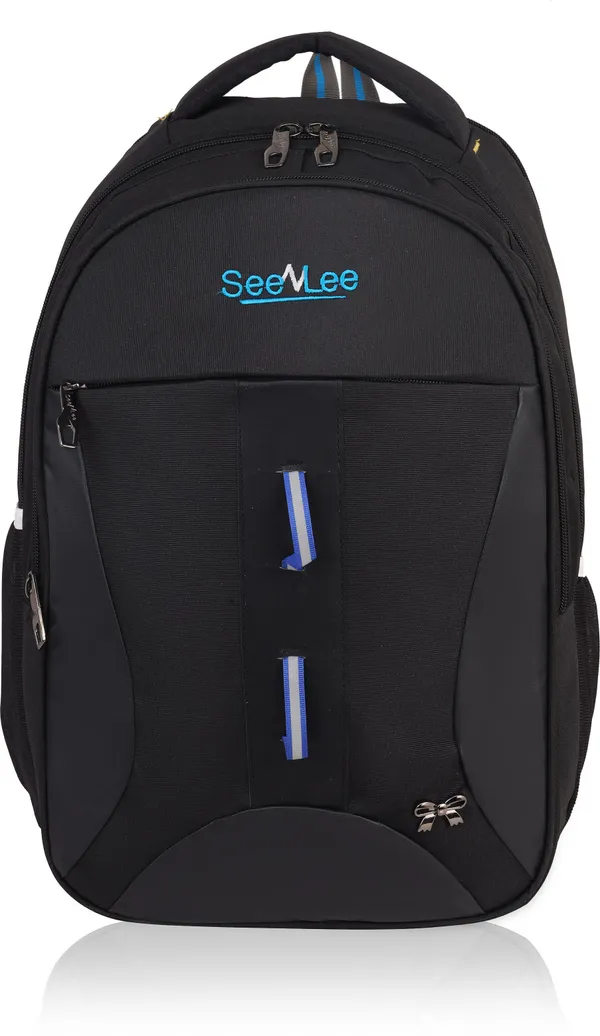 Black_Premium_Pu_&_Polyester_Backpack_For_Men_&_Women