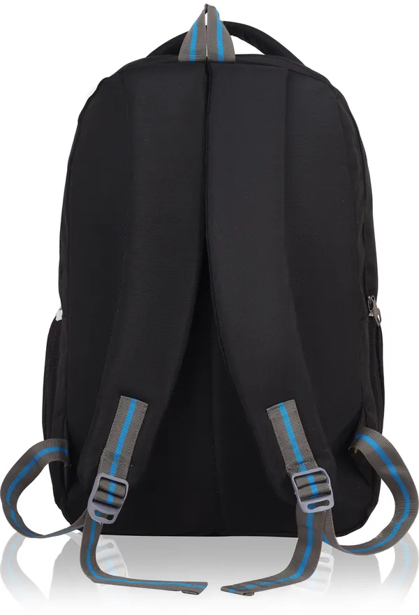 Black_Premium_Pu_&_Polyester_Backpack_For_Men_&_Women