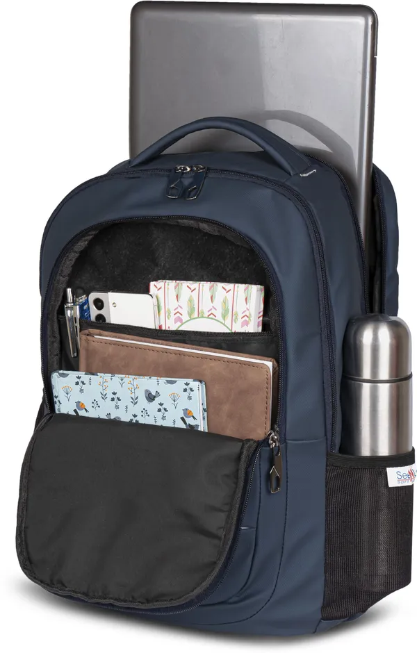 Blue_Premium_Polyester_&_Pu_Backpack_For_Men_&_Women