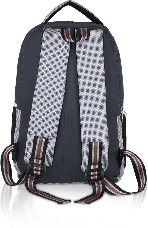 Grey_Premium_Polyester_,_Nylon_&_Pu_Backpack_For_Men