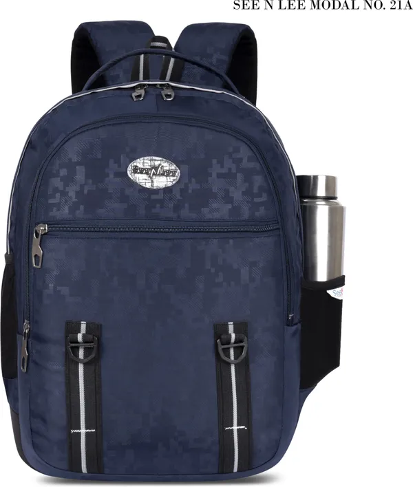 Blue_Premium_Polyester_&_Pu_Backpack_For_Men_&_Women