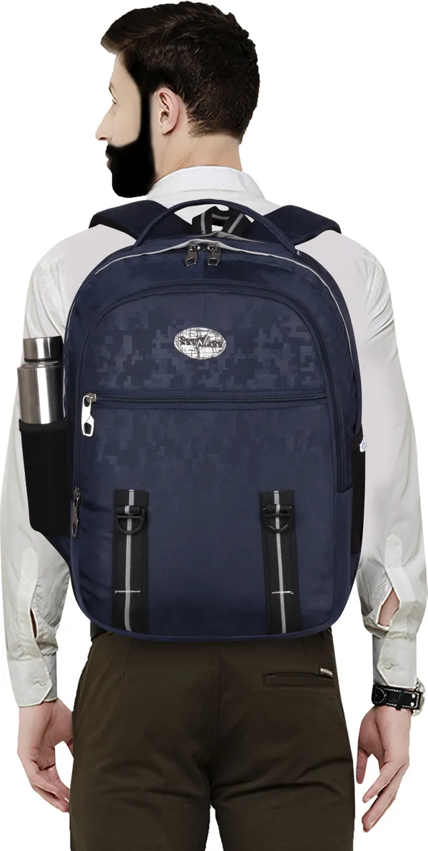 Blue_Premium_Polyester_&_Pu_Backpack_For_Men_&_Women