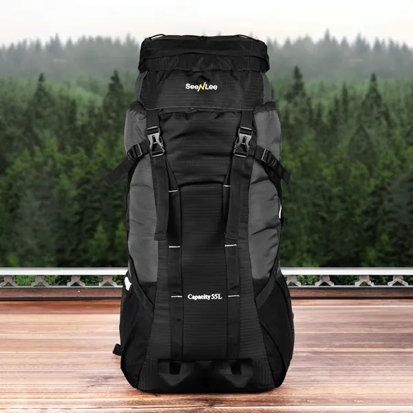 SeeNLee SeenLee 55L Trekking & Hiking Backpack | Waterproof Travel Rucksack with Multi-Pocket Storage for Men & Women | Camping, Outdoor & Backpacking Bag Price in India - Buy SeeNLee SeenLee 55L SeeNLee SeenLee 55L Trekking & Hiking Backpack | Waterproof Travel Rucksack with Multi-Pocket Storage for Men & Women | Camping, Outdoor & Backpacking Bag Price in India - Buy SeeNLee SeenLee 55L