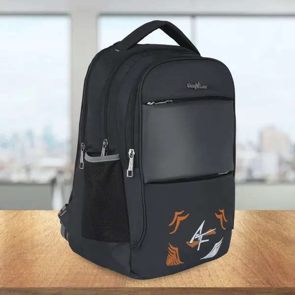Black_Premium_Polyester_,_Nylon_&_Pu_Backpack_For_Men_&_Women