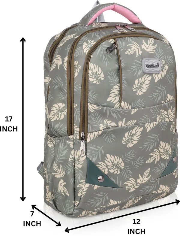Grey_Premium_Fabric_Backpack_For_Girls