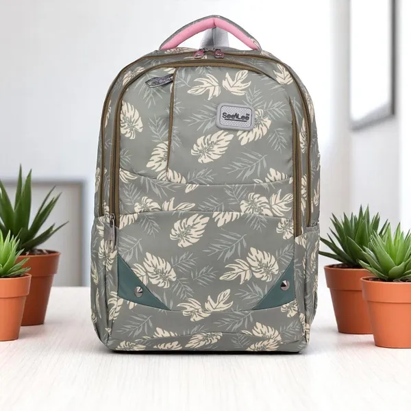 Grey_Premium_Fabric_Backpack_For_Girls