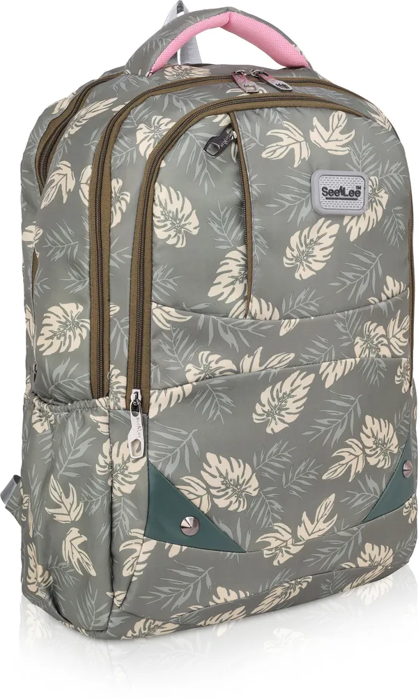 Grey_Premium_Fabric_Backpack_For_Girls