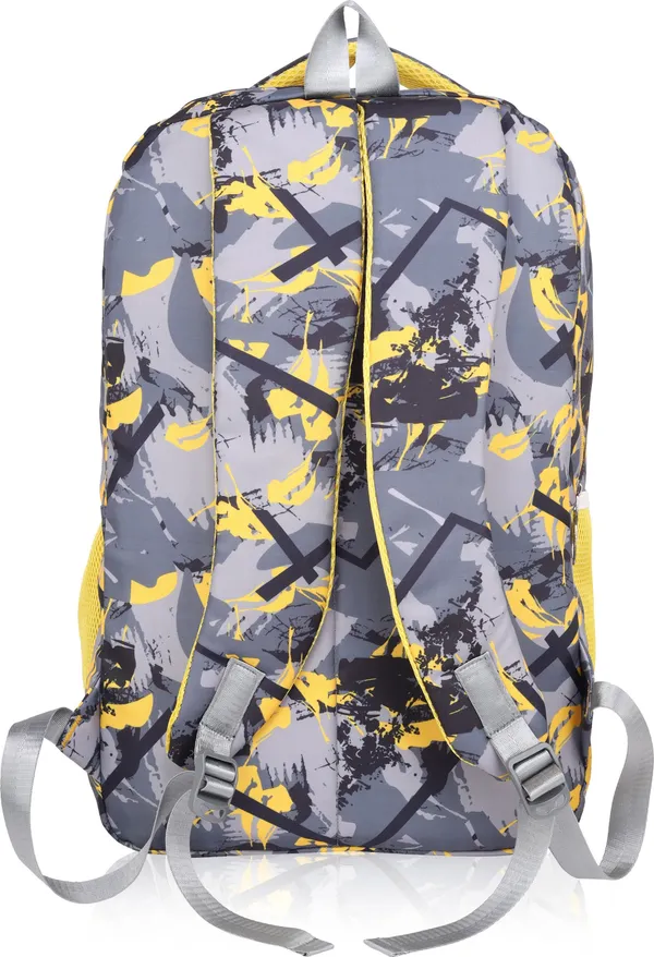 Yellow_Premium_Fabric_Backpack_For_Girls