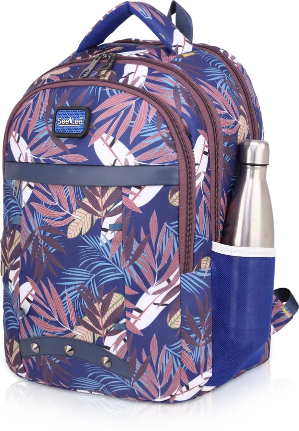 Purple_Premium_Fabric_Backpack_For_Girls