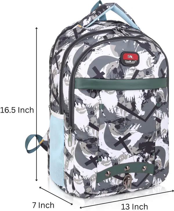 Green_Premium_Fabric_Backpack_For_Girls