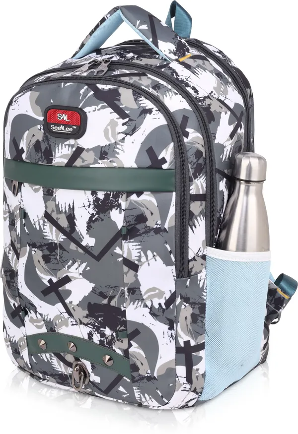 Green_Premium_Fabric_Backpack_For_Girls