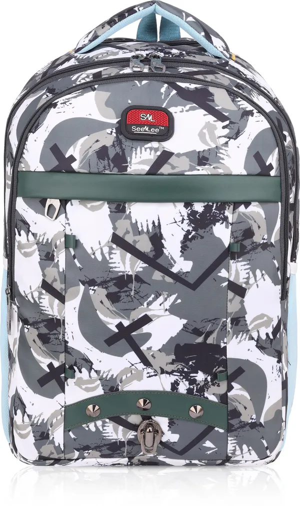 Green_Premium_Fabric_Backpack_For_Girls