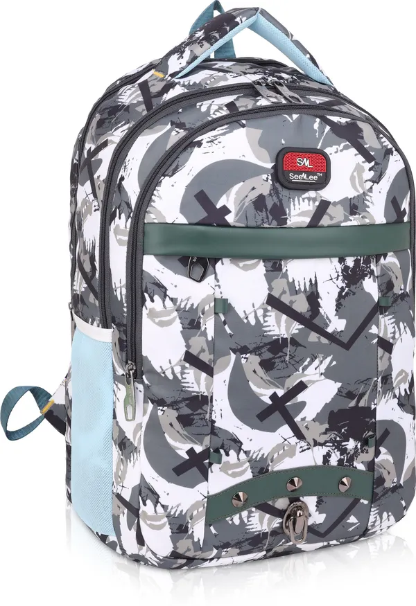 Green_Premium_Fabric_Backpack_For_Girls