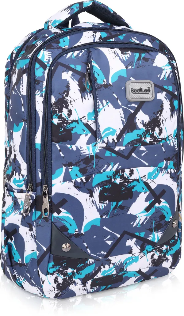Blue_Premium_Fabric_Backpack_For_Girls
