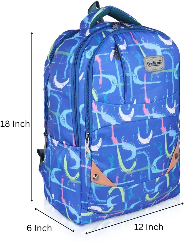 Blue_Premium_Fabric_Backpack_For_Girls