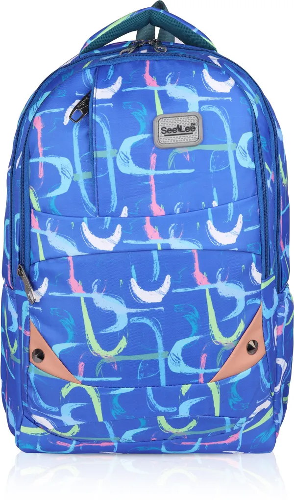 Blue_Premium_Fabric_Backpack_For_Girls