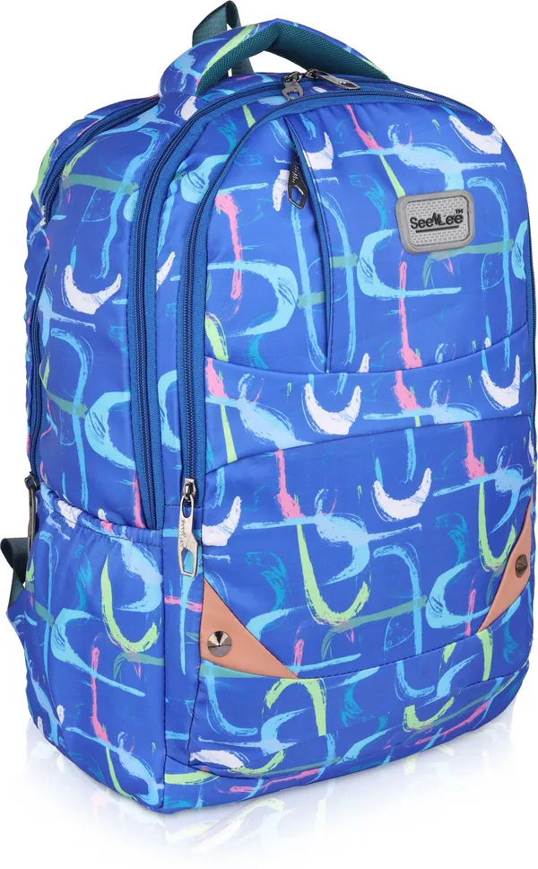 Blue_Premium_Fabric_Backpack_For_Girls