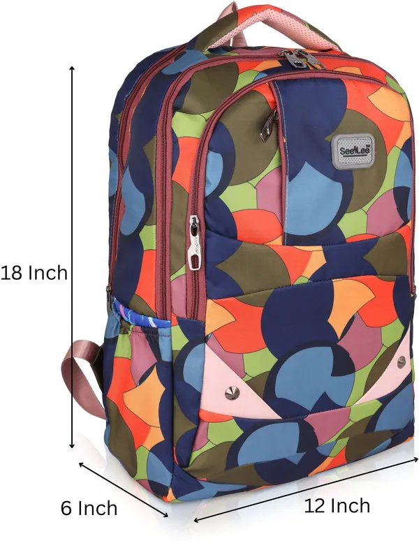 Orange_Premium_Fabric_Backpack_For_Girls