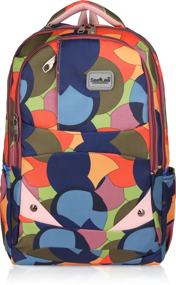 Orange_Premium_Fabric_Backpack_For_Girls