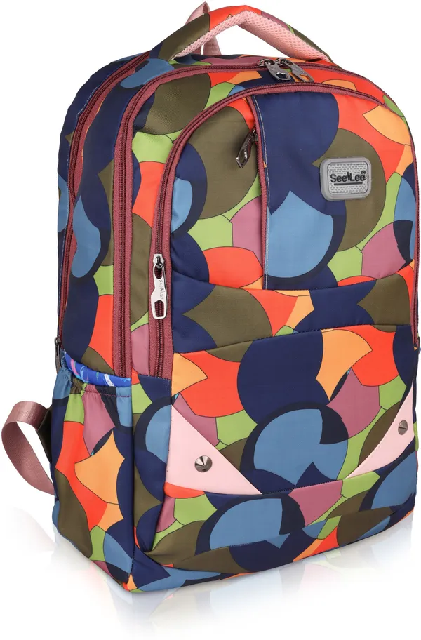 Orange_Premium_Fabric_Backpack_For_Girls