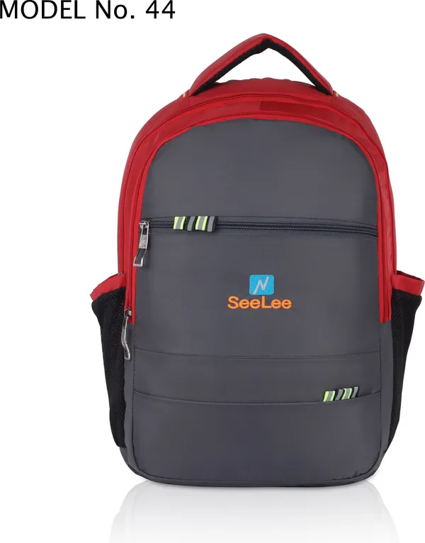 Grey_Premium_Polyester_,_Nylon_&_Pu_Backpack_For_Men_&_Women