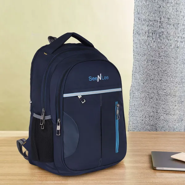 Blue_Premium_Polyester_Backpack_For_Men_&_Women