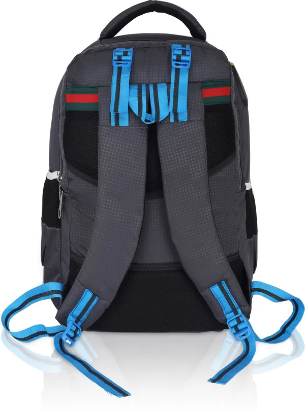 Grey_Premium_Polyester_,_Nylon_&_Pu_Backpack_For_Men_&_Women