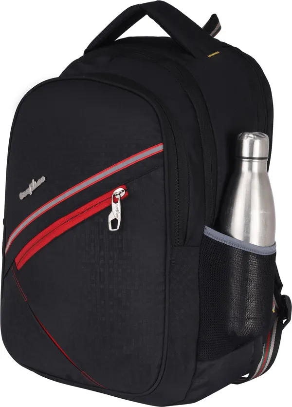 Black_Premium_Polyester_,_Nylon_&_Pu_Backpack_For_Men_&_Women