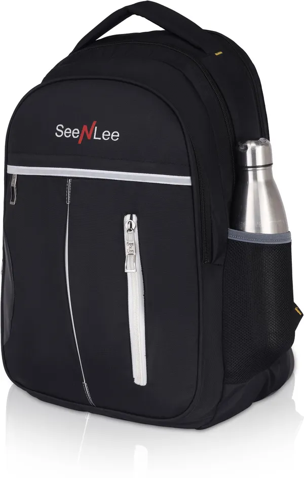 Black_Premium_Polyester_,_Nylon_&_Pu_Backpack_For_Men_&_Women