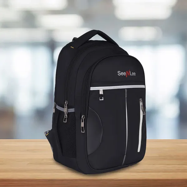Black_Premium_Polyester_,_Nylon_&_Pu_Backpack_For_Men_&_Women
