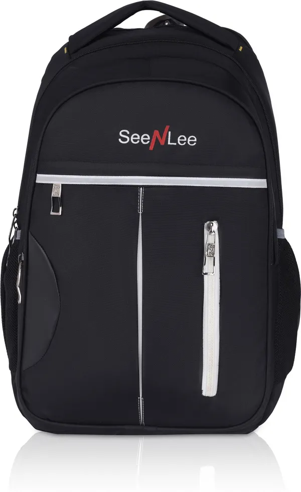 Black_Premium_Polyester_,_Nylon_&_Pu_Backpack_For_Men_&_Women