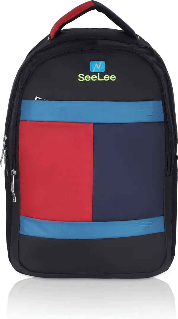 Black_&_Red_&_Blue_Premium_Polyester_,_Nylon_&_Pu_Backpack_For_Men