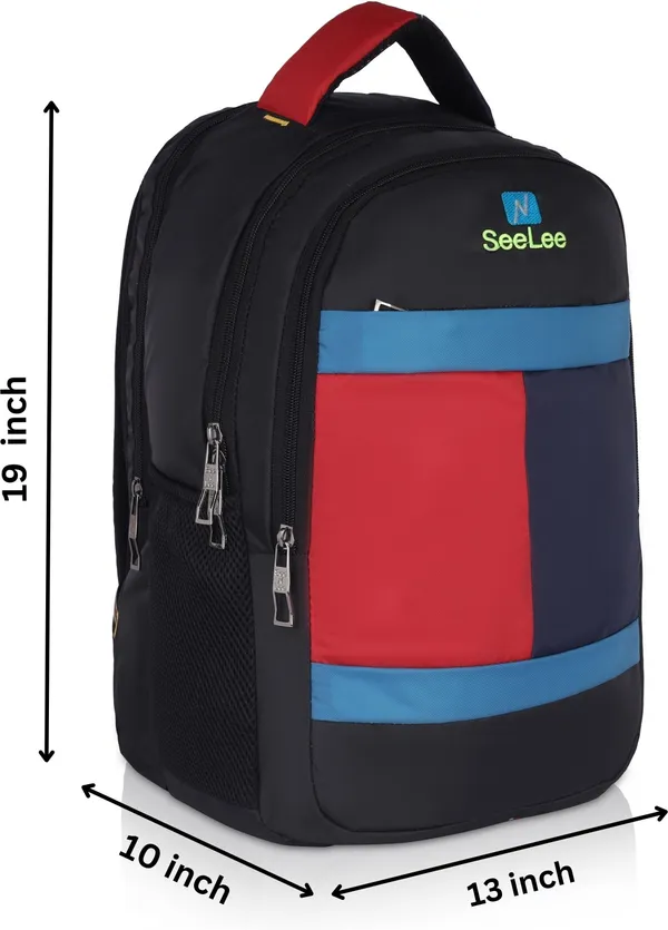 Black_&_Red_&_Blue_Premium_Polyester_,_Nylon_&_Pu_Backpack_For_Men
