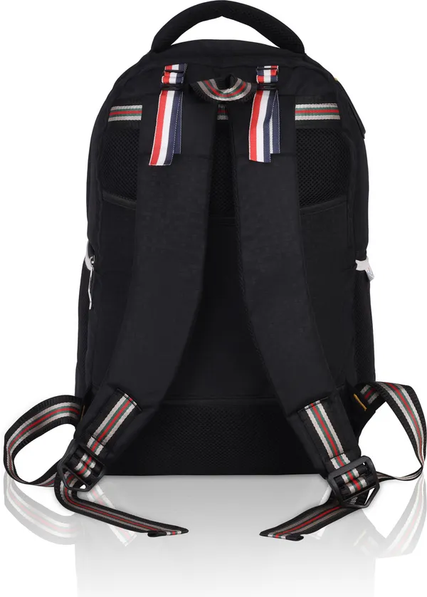 Black_Premium_Polyester_,_Nylon_&_Pu_Backpack_For_Men_&_Women