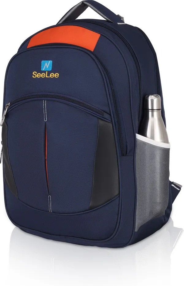 Blue_Premium_Polyester_Backpack_For_Men_&_Women