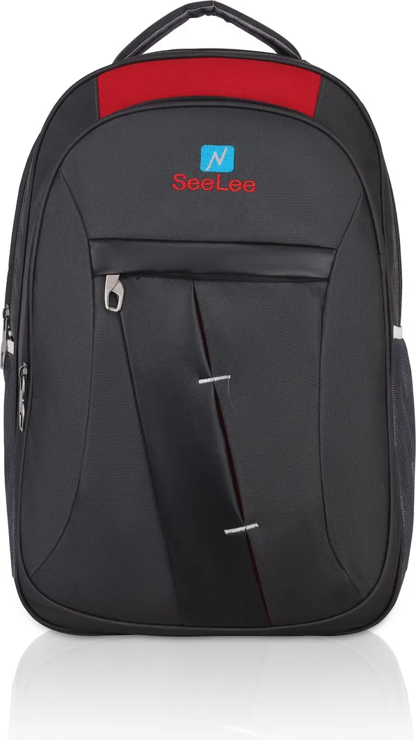 Grey_Premium_Polyester_,_Nylon_&_Pu_Backpack_For_Men