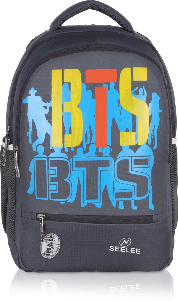 Grey_Premium_Polyester_,_Nylon_&_Pu_Backpack_For_Men_&_Women
