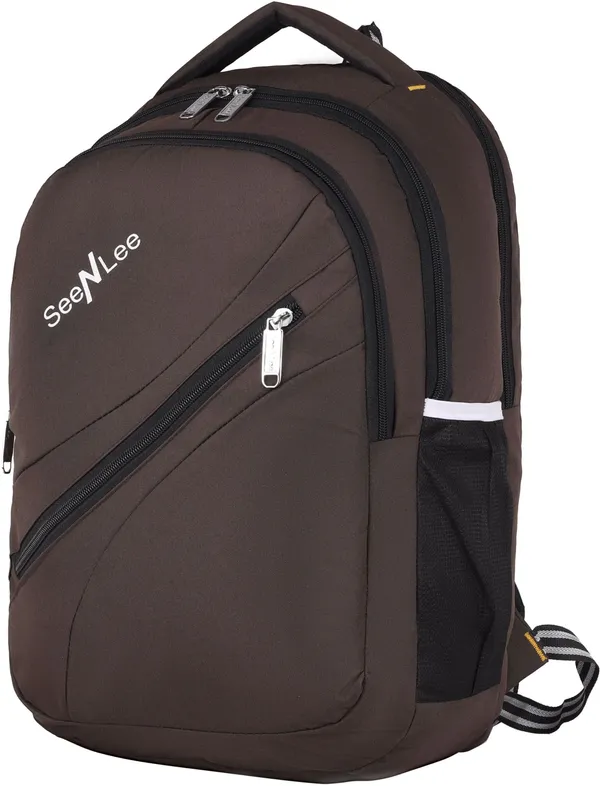 Brown_Premium_Polyester_Backpack_For_Men_&_Women