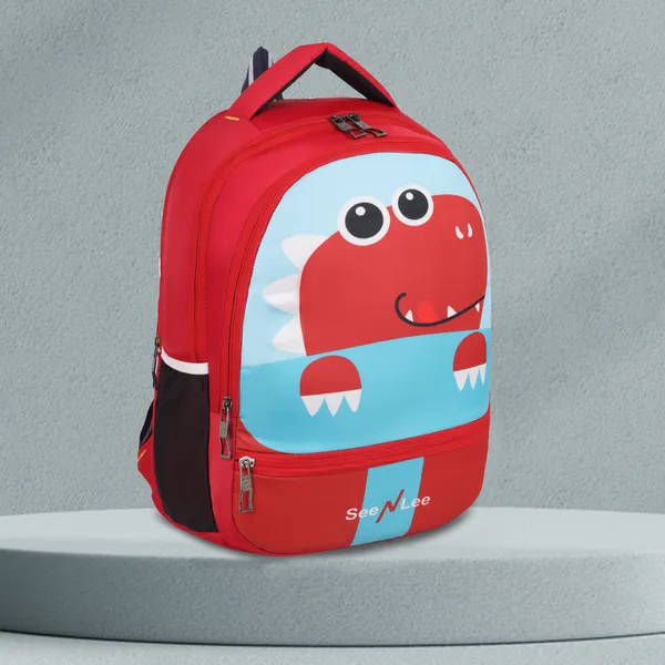 Red_Premium_Polyester_Backpack_For_Men_&_Women