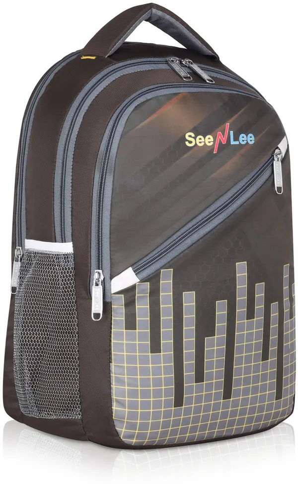Brown_Premium_Polyester_Backpack_For_Men_&_Women